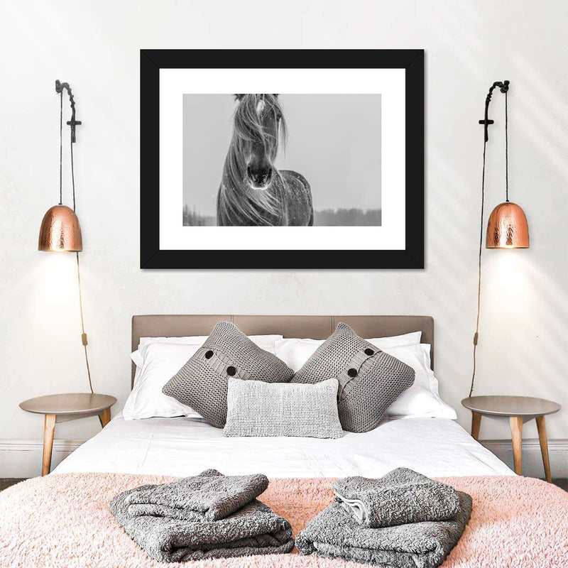 Winter Horse Wall Art