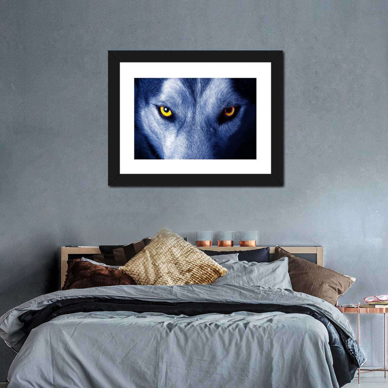 Mystic Wolf Eyes Wall Art