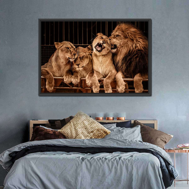 Pride Of Lions Wall Art
