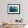 Swimming Elephant Wall Art