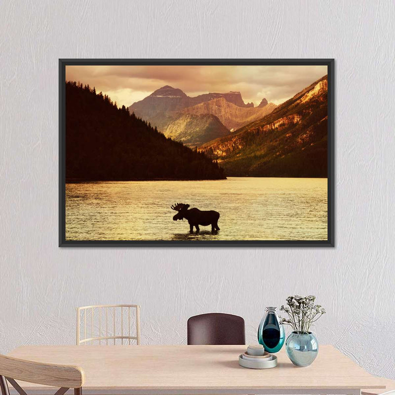 Lake Moose Wall Art