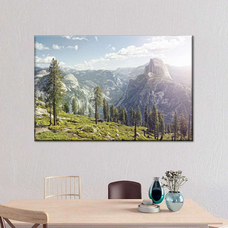 Yosemite Half Dome Wall Art