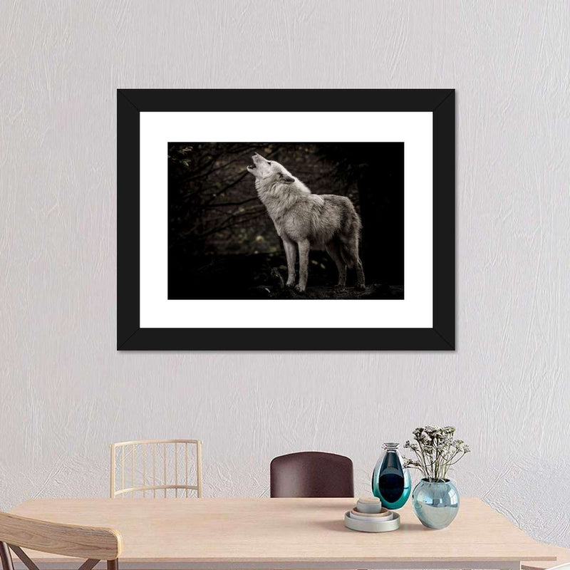 The Lone Wolf Wall Art