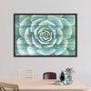 Succulent Plant Bloom Wall Art