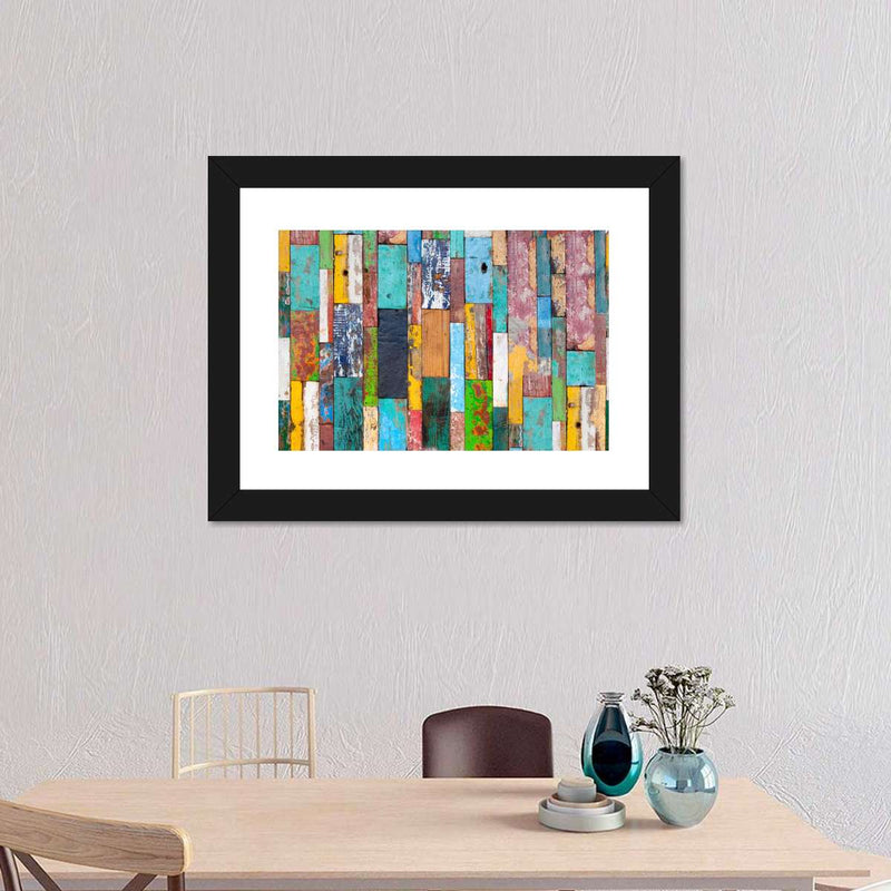Retro Wood Wall Art