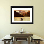 Lake Moose Wall Art