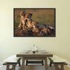 Safari Cheetah Family Wall Art