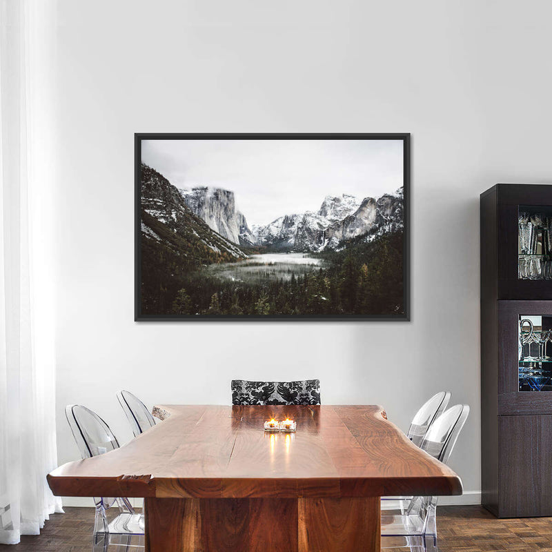 Yosemite Winter Magic Wall Art