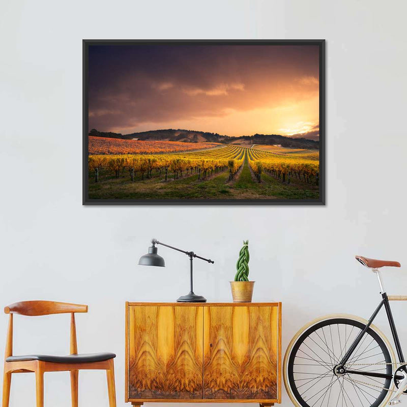 South Australia Vineyard Wall Art