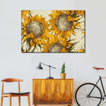 Yellow Sunflowers Wall Art