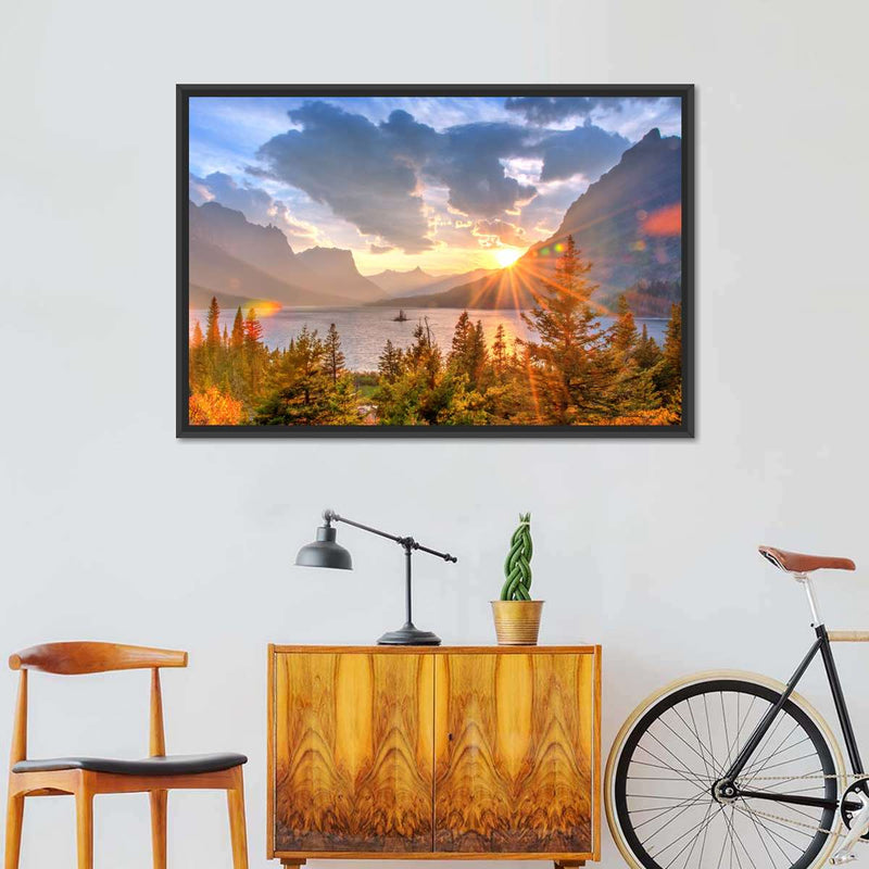 Montana Saint Mary Lake Wall Art