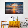 Summer Ocean Sunrise Wall Art