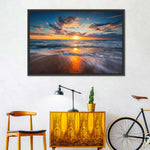 Summer Ocean Sunrise Wall Art