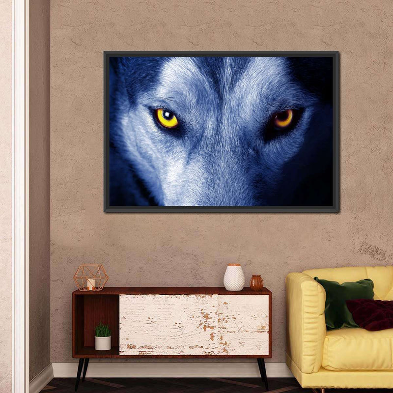 Mystic Wolf Eyes Wall Art