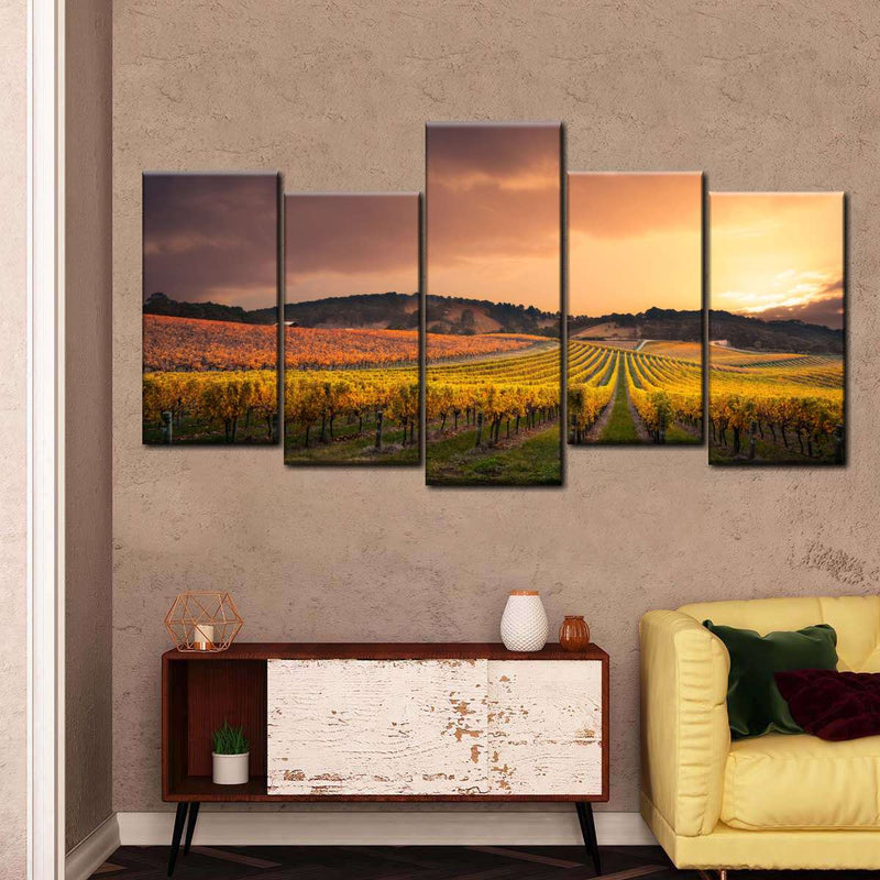 South Australia Vineyard Wall Art