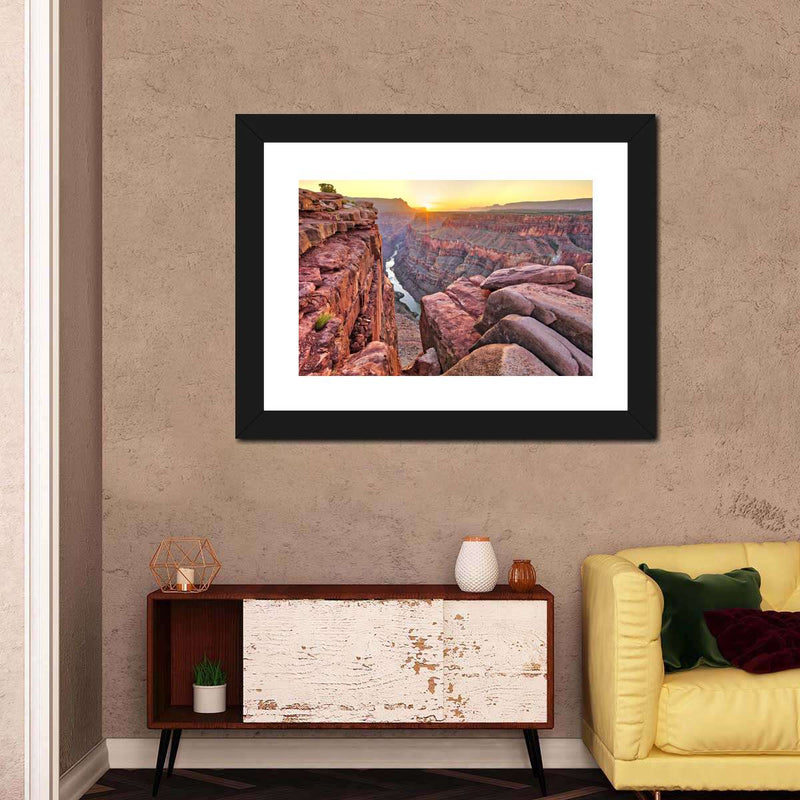 Sunrise Over Grand Canyon Wall Art