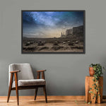 Simple Night Sky Wall Art