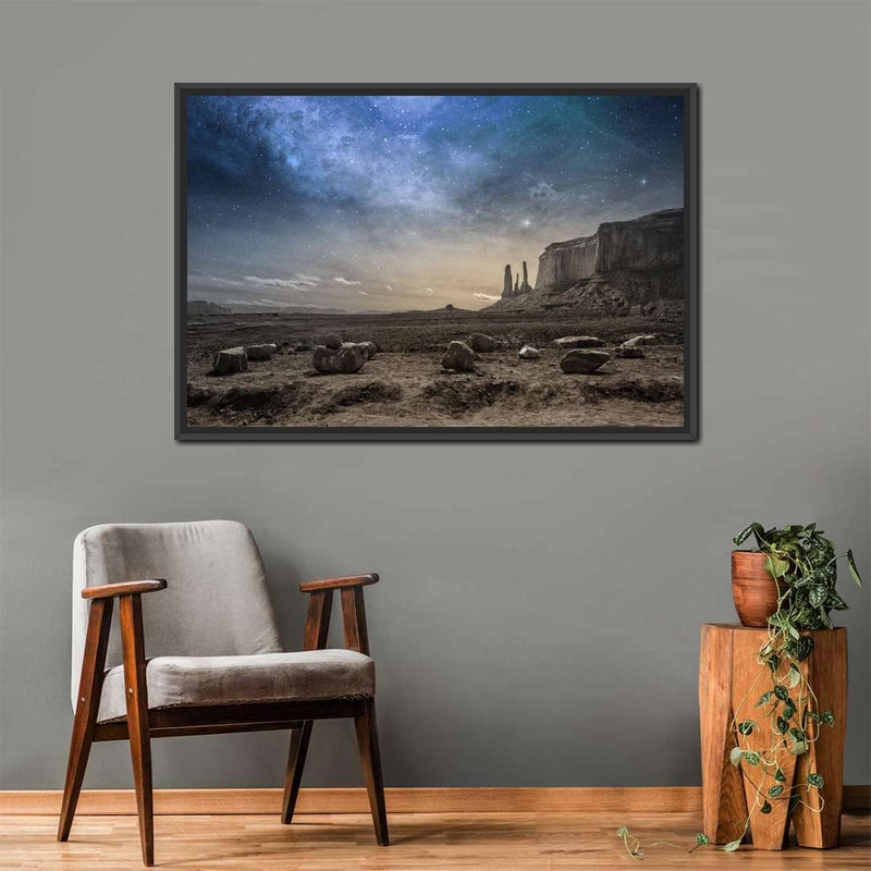 Simple Night Sky Wall Art