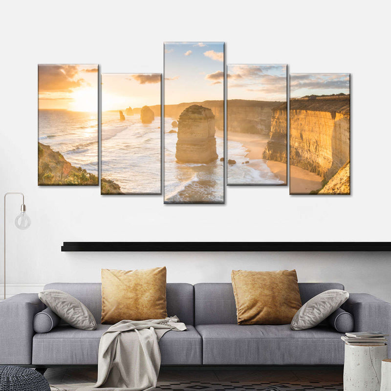 Twelve Apostles Beach Sunrise Wall Art