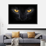 Yellow Eyed Cat Wall Art
