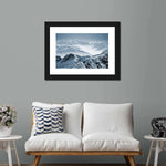 Swiss Mountain Peaks Wall Art