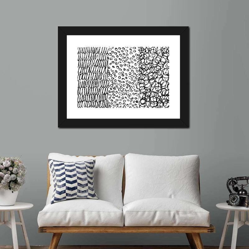 Patterned Simple Abstract Wall Art