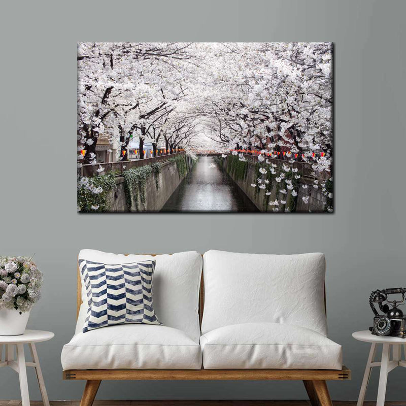 Sakura Passage Wall Art
