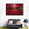 Red Forest Wall Art