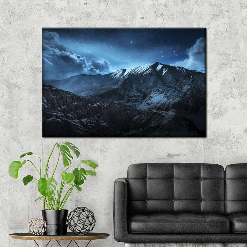 Ladakh Night Time Sky Wall Art