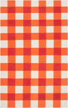 Gilbert Modern Orange Area Rug