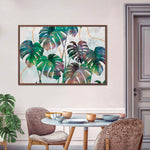 Monstera Leaves Wall Art