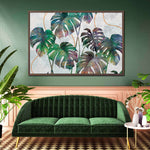 Monstera Leaves Wall Art