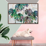 Monstera Leaves Wall Art