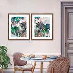 Monstera Leaves Wall Art