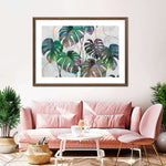 Monstera Leaves Wall Art