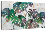 Monstera Leaves Wall Art
