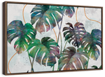 Monstera Leaves Wall Art