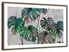 Monstera Leaves Wall Art