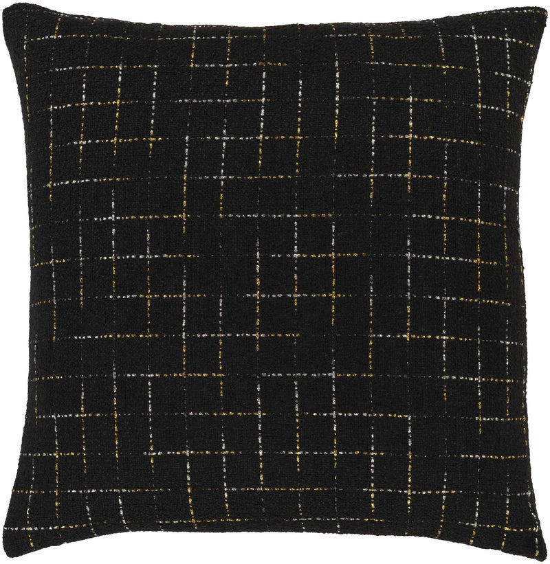 Ramillies Black Pillow Cover