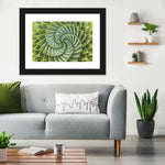 Spiral Succulent Wall Art