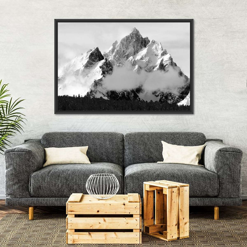 Snowcapped Grand Tetons Wall Art