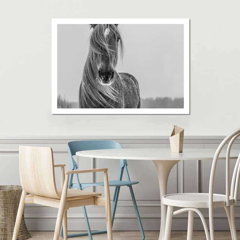 Winter Horse Wall Art