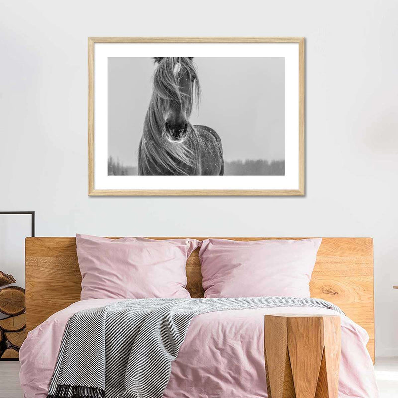 Winter Horse Wall Art