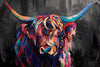 Highland Cow Acrylic Wall Art