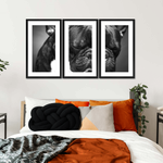 Melancholic French Bulldog Wall Art