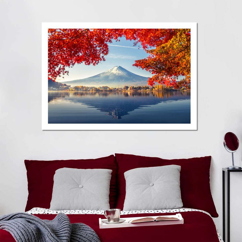 Mount Fuji Autumn Wall Art