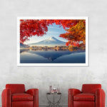 Mount Fuji Autumn Wall Art
