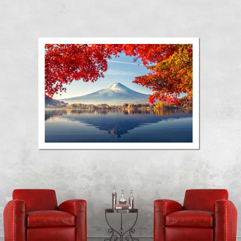 Mount Fuji Autumn Wall Art