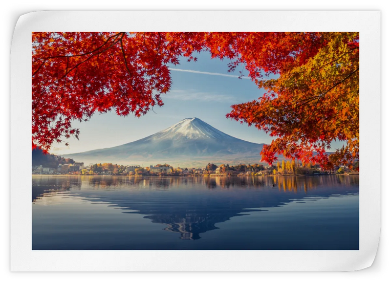 Mount Fuji Autumn Wall Art