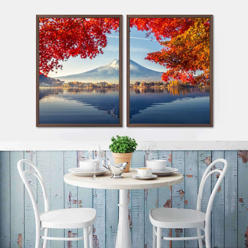 Mount Fuji Autumn Wall Art